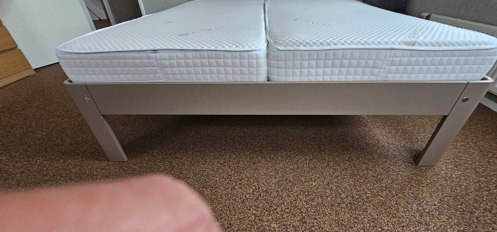 Pocketveer  matras 90x210 cm - Zo goed als nieuw, Ophalen, 90 cm, Eenpersoons, 210 cm