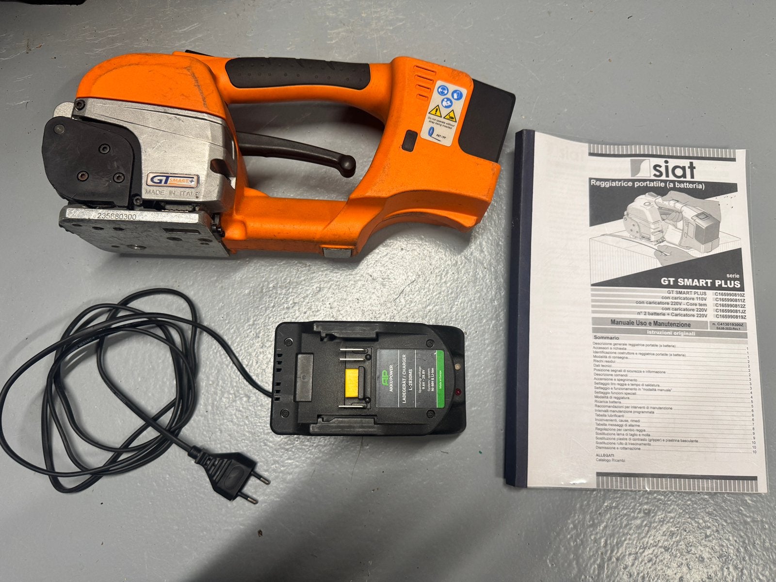 SIAT GT-Smart+ accu omsnoeringsmachine v.v. accu en lader, Doe-het-zelf en Verbouw, Ophalen of Verzenden