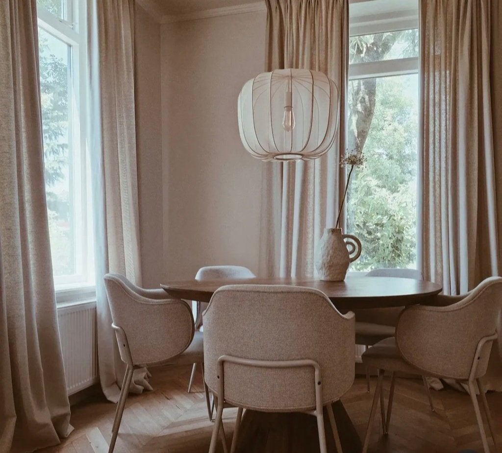 Boucle eetstoelen, Ophalen, Overige kleuren, Zo goed als nieuw, Metaal