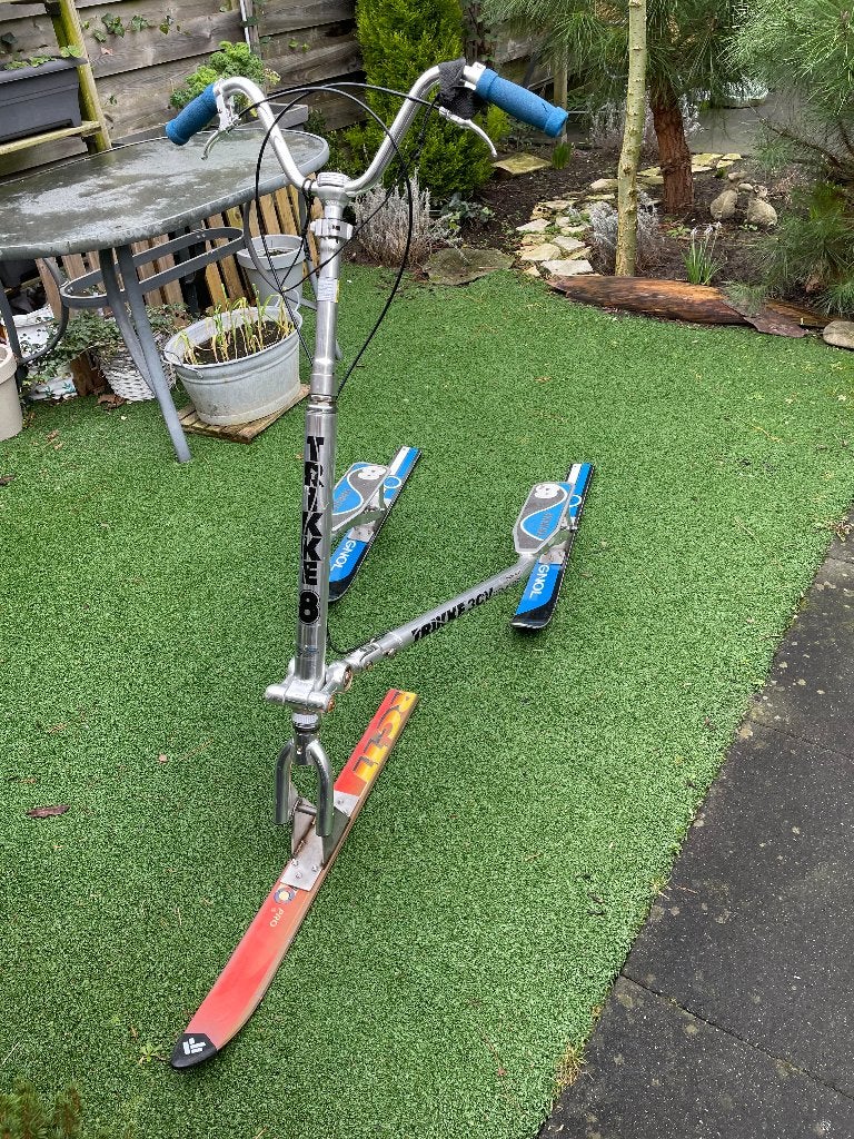 Trikke ski, Gebruikt, Skiën, Minder dan 100 cm, Ski's
