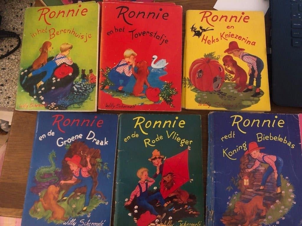 Ronnie jeugdboekjes van Willy Schermele, Boeken, Kinderboeken | Jeugd | onder 10 jaar, Ophalen of Verzenden, Gelezen, Willy Schermelé