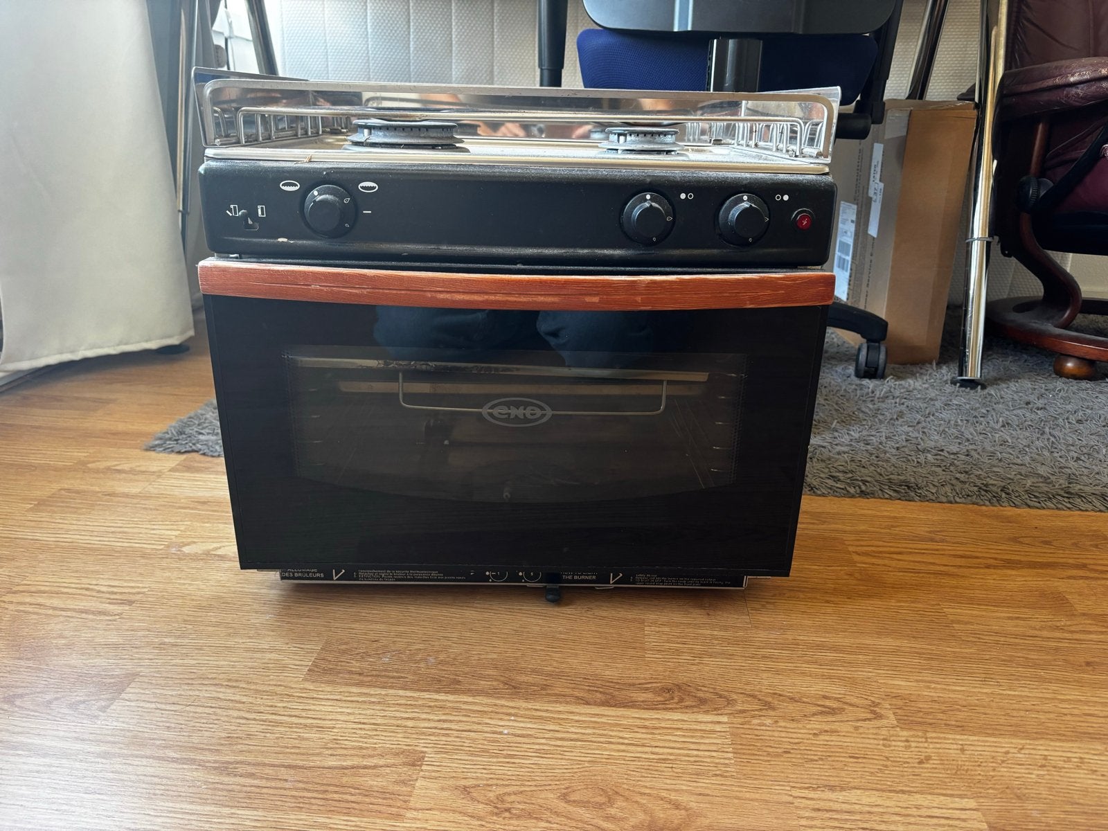 Eno 2 pits kooktoestel (geschikt voor boten), Witgoed en Apparatuur, Ophalen, Gebruikt, Minder dan 85 cm, 3 kookzones of minder
