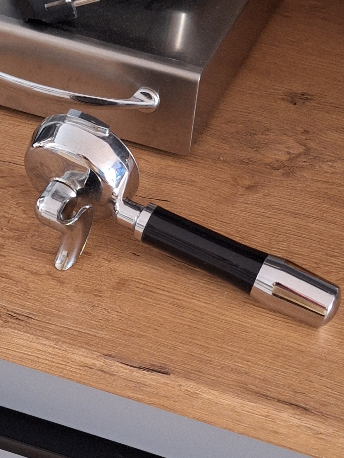 RVS Barista Portafilter / Piston voor Espressomachine, Witgoed en Apparatuur, Ophalen of Verzenden, Zo goed als nieuw, Overige modellen