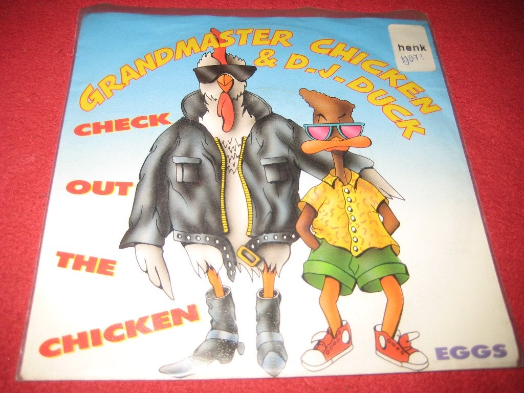 Grandmaster Chicken + D.J. Duck: Check out chicken, Ophalen of Verzenden, Zo goed als nieuw, Pop