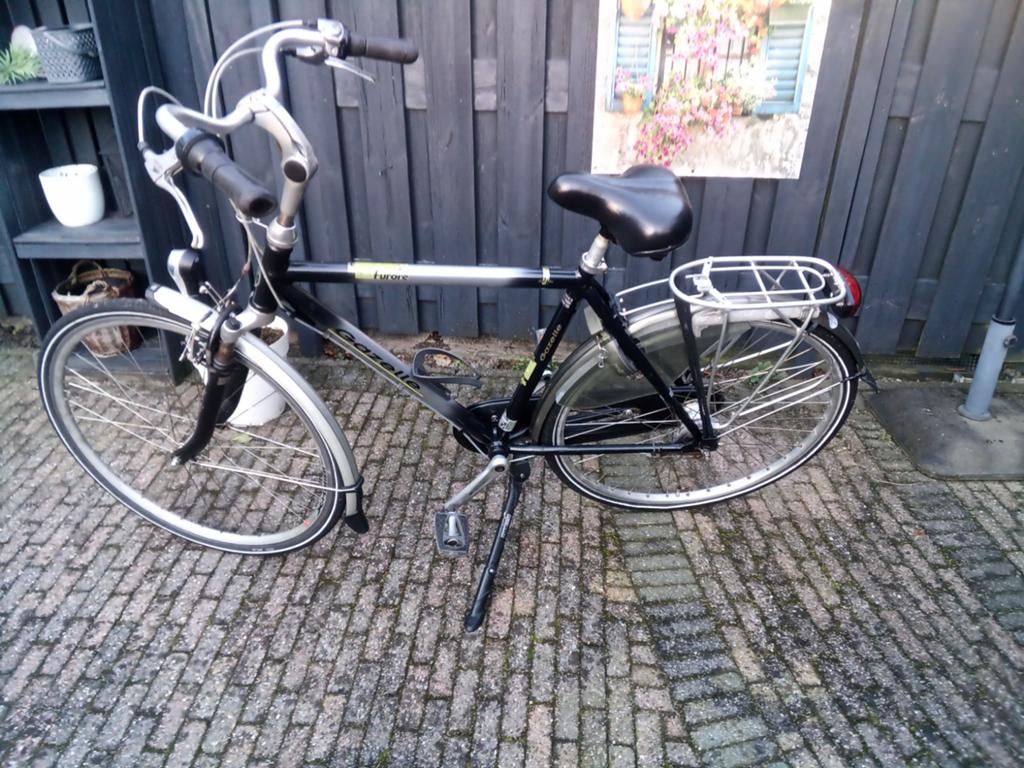 Gazelle furore frame maat 54  Wielmaat 28 inch, Fietsen en Brommers, Ophalen, Gebruikt, Vering, Velgrem
