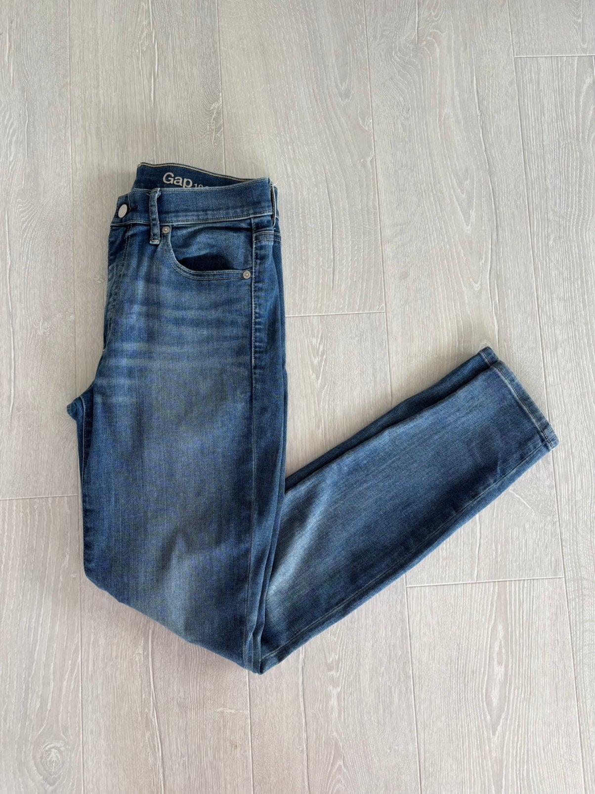 GAP True Skinny Jeans 29, Ophalen of Verzenden, Zo goed als nieuw, Blauw, W28 - W29 (confectie 36)