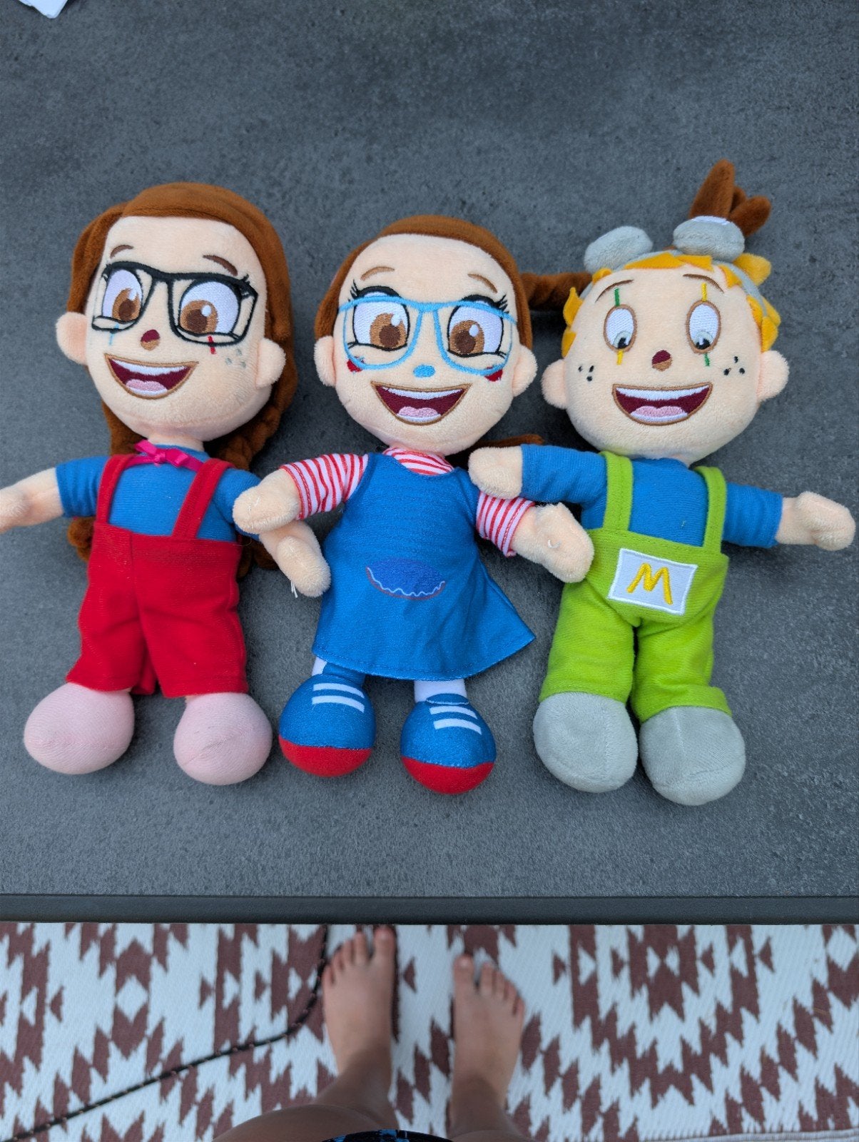 Viva clowntjes van camping de Paal in Bergeijk, Kinderen en Baby's, Speelgoed | Knuffels en Pluche, Zo goed als nieuw, Ophalen of Verzenden