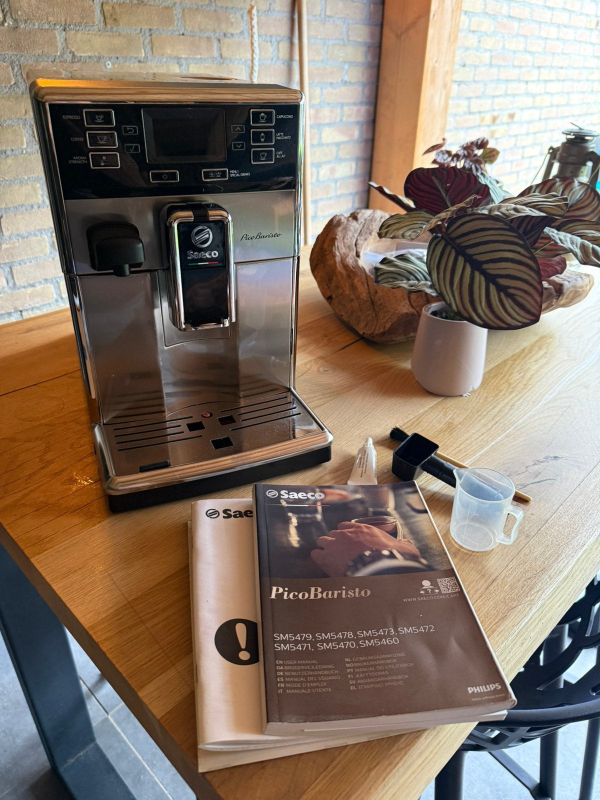 Saeco PicoBaristo volautomatische espressomachine, Afneembaar waterreservoir, Gebruikt, Espresso apparaat, 10 kopjes of meer