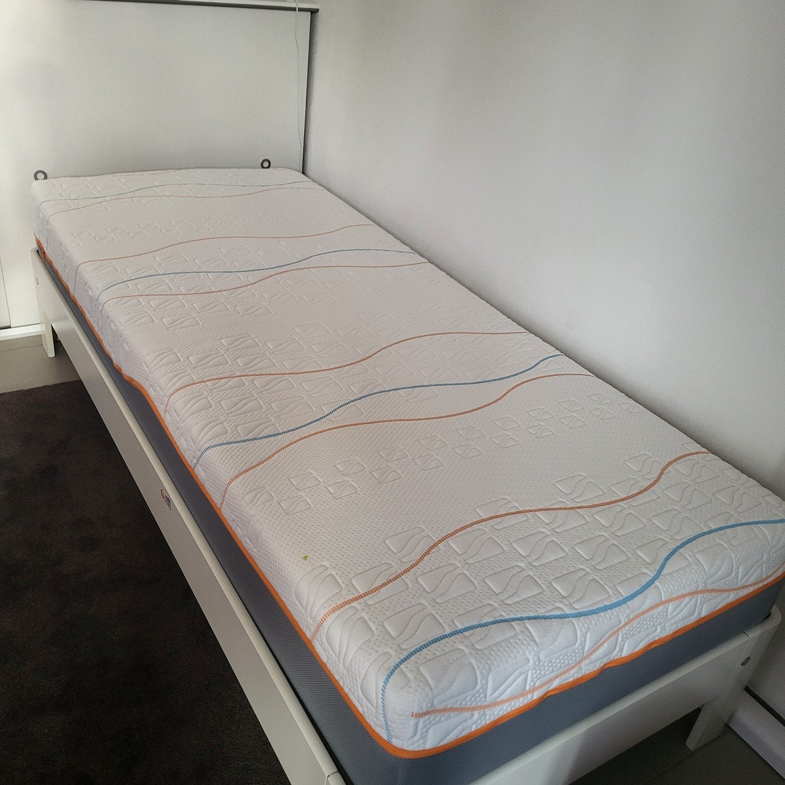 Mline Slow Motion HYBRID 8 matras 90x210 cm, Ophalen, 90 cm, Eenpersoons, 210 cm