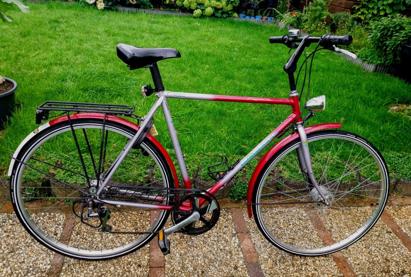 vintage Gazelle Laguna heren 28 inch, Ophalen, Gebruikt, Versnellingen, 57 tot 61 cm