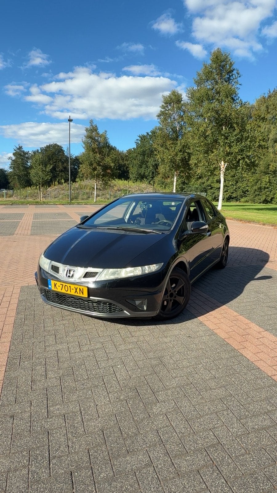 Honda Civic 1.4 (2010) – CarPlay –Nw Koppeling&Beurt–APK '27, Voorwielaandrijving, 4 cilinders, Zwart, 1200 kg