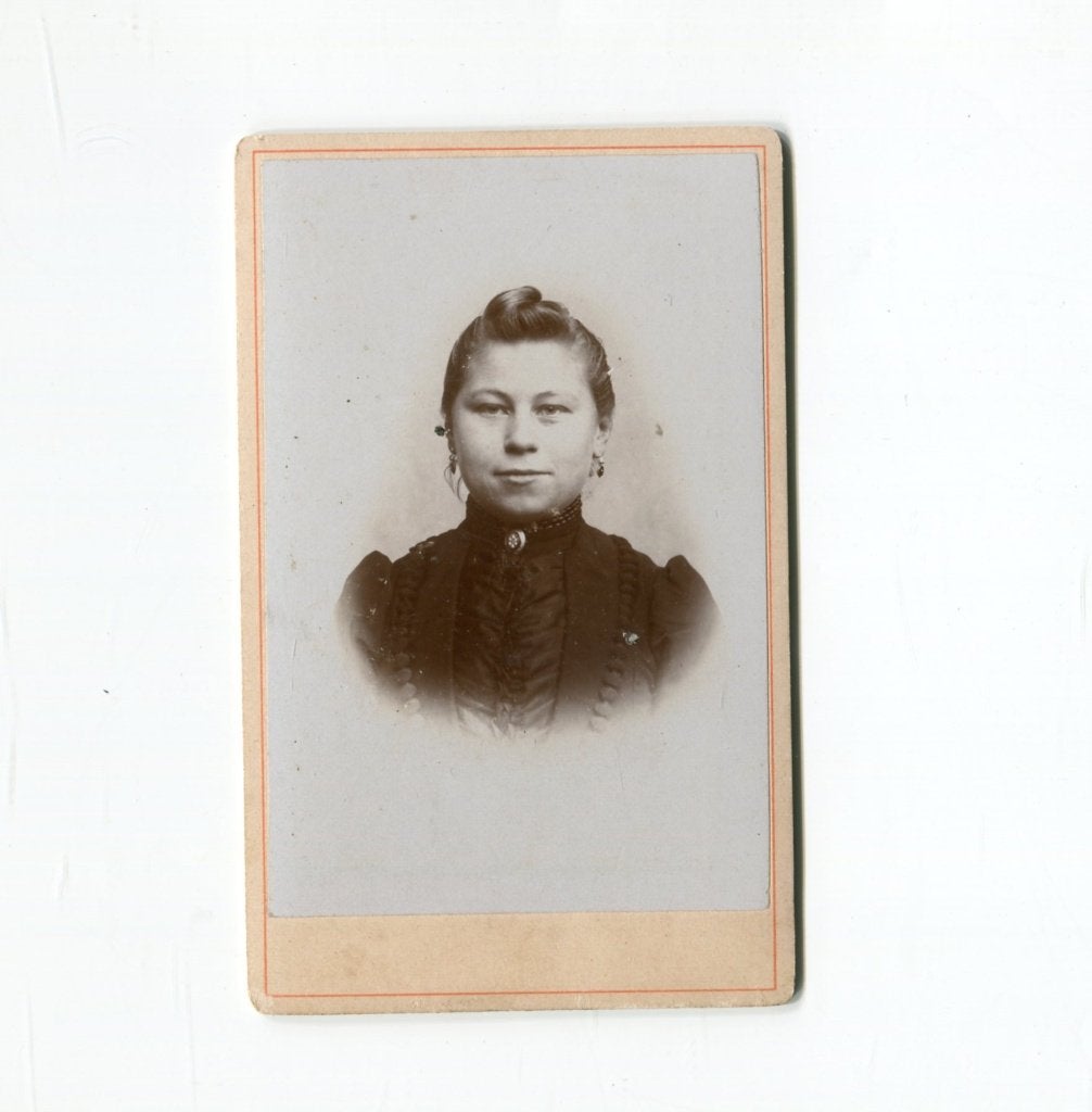 CDC. Carte de Visite. Broekhuizen - Gouda., Verzamelen, Foto's en Prenten, Foto, Ophalen of Verzenden, Zo goed als nieuw, Voor 1940