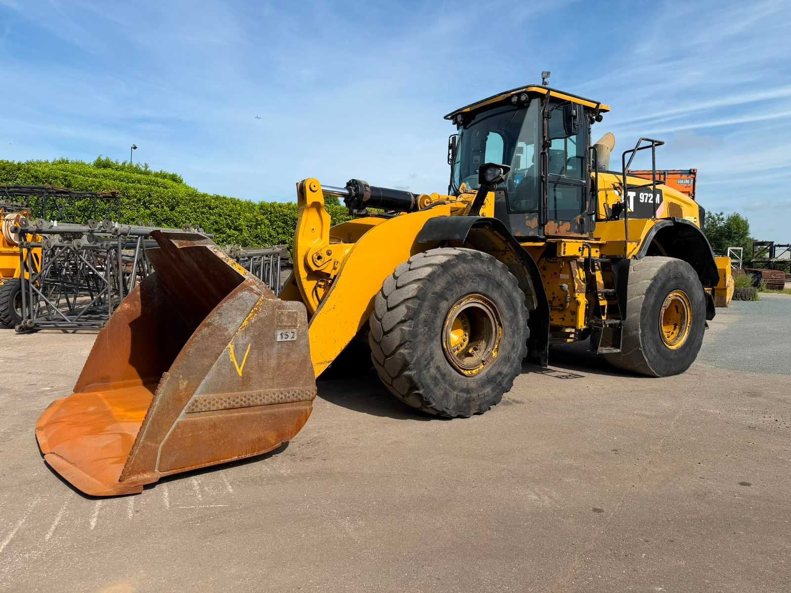 Caterpillar 972M Wiellader / Shovel, Zakelijke goederen, Machines en Bouw | Kranen en Graafmachines, Graafmachine