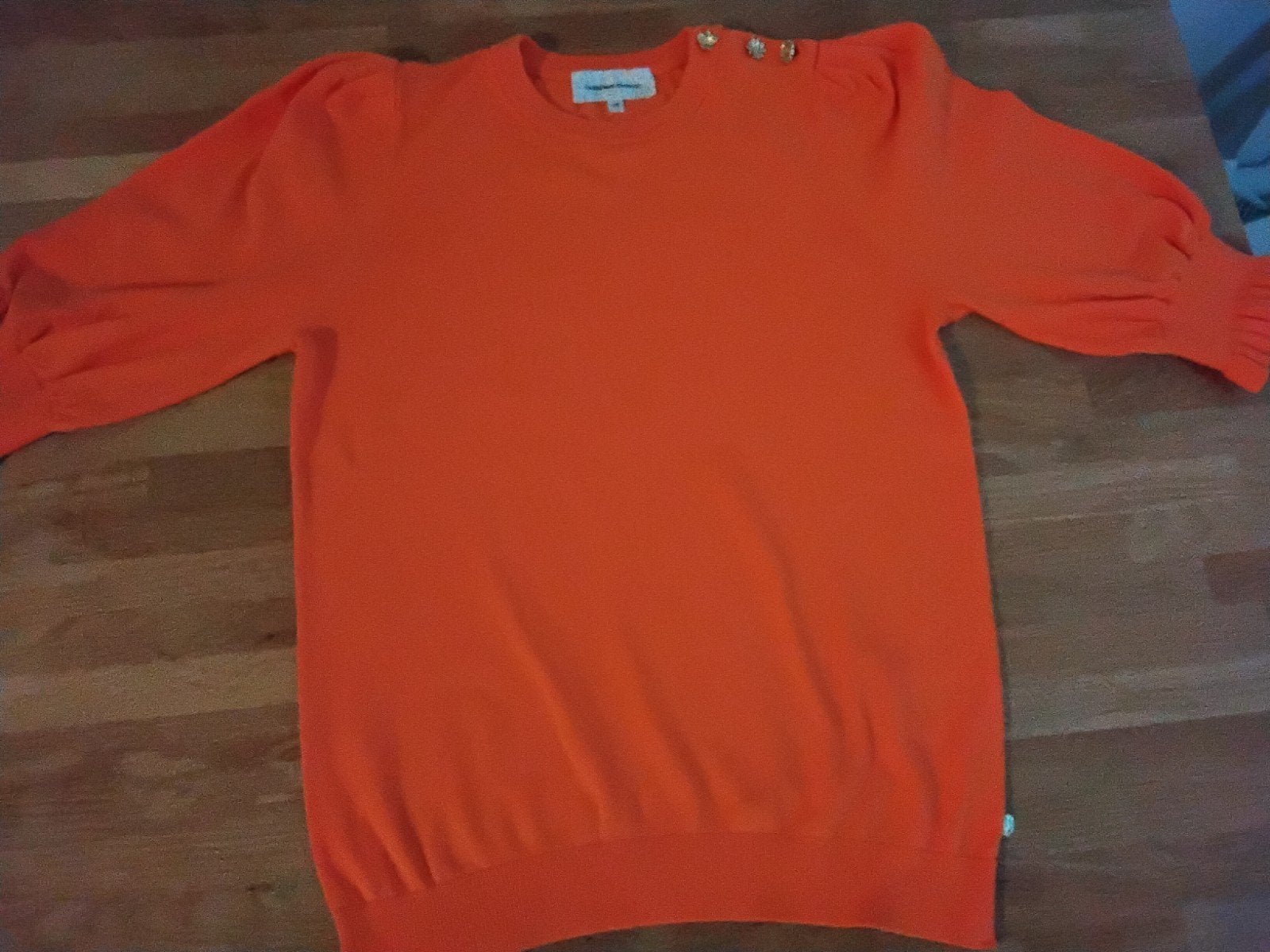 Fabienne Chapot Truitje Korte Mouw - Maat XS, Kleding | Dames, Truien en Vesten, Oranje, Ophalen of Verzenden, Fabienne Chapot