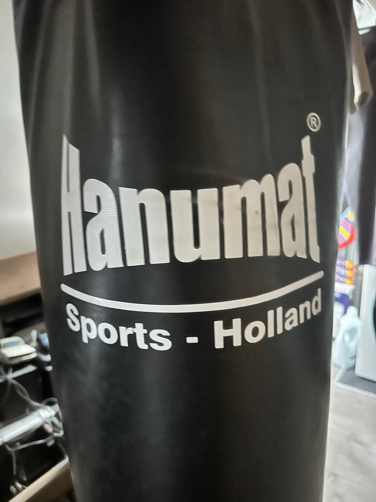 Bokszak Hanumat 160cm - Zo goed als nieuw, Ophalen, Zo goed als nieuw, Bokszak