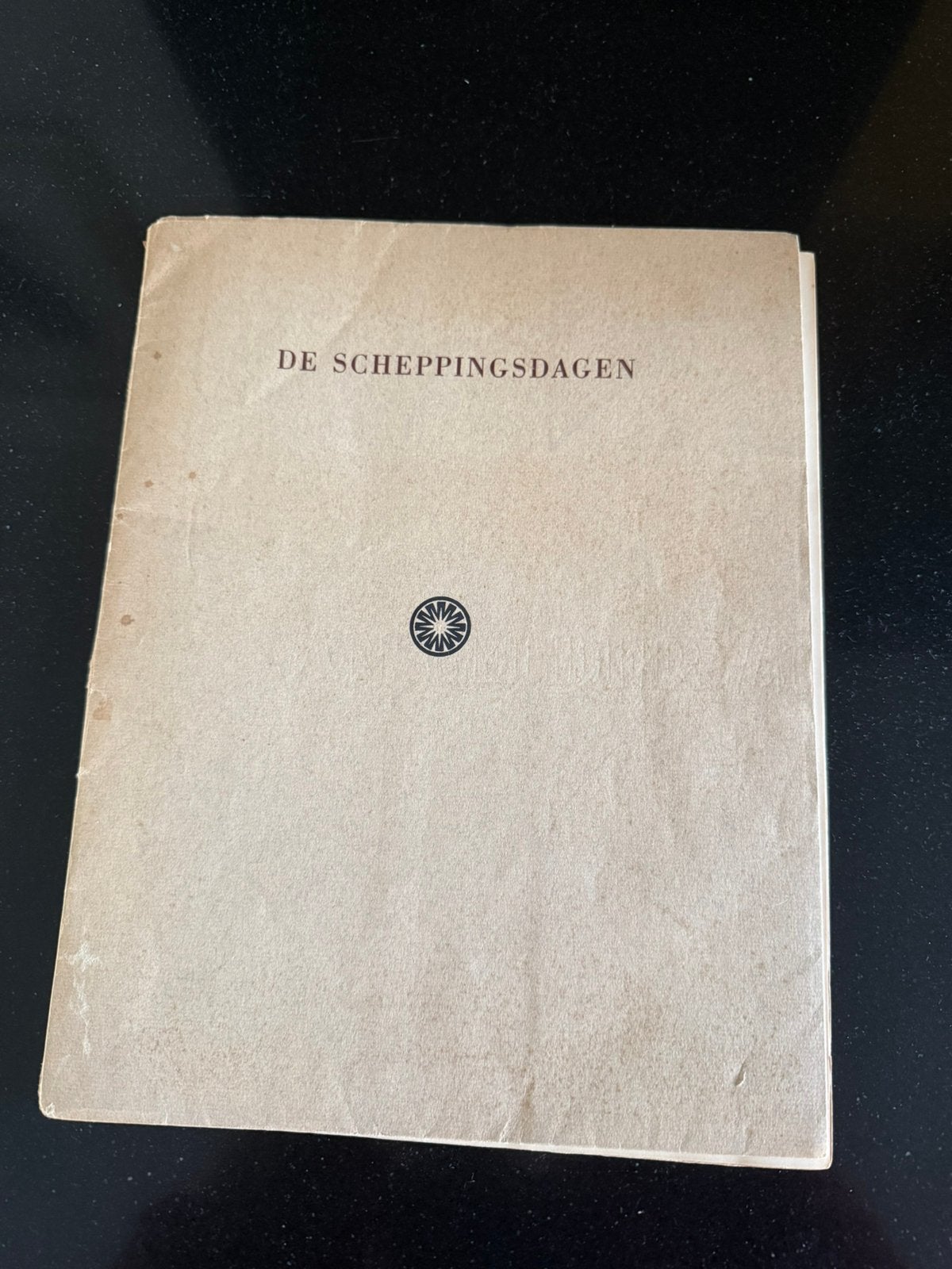 De Scheppingsdagen, Ophalen of Verzenden, Gelezen