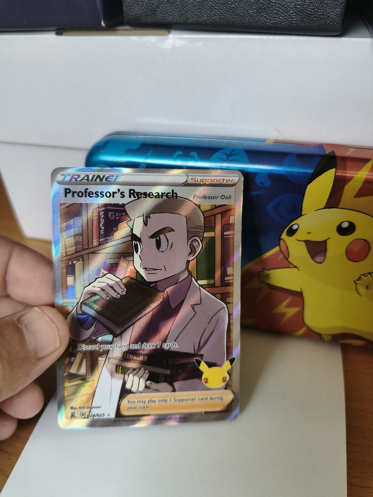 Professor's Research (Professor Oak) Pokémon Kaart, Hobby en Vrije tijd, Verzamelkaartspellen | Pokémon, Ophalen of Verzenden