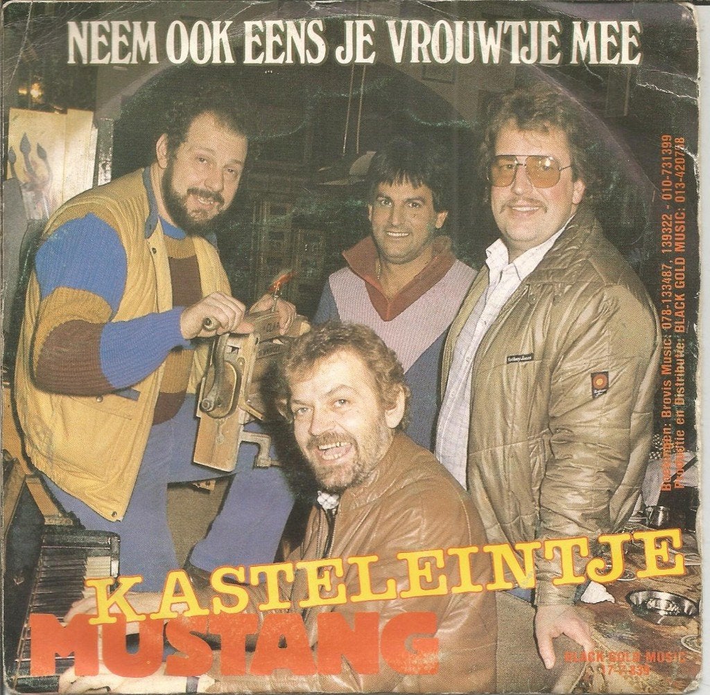 Mustang – Kasteleintje (1983), Gebruikt, Fotohoes, 7 inch, Ophalen of Verzenden