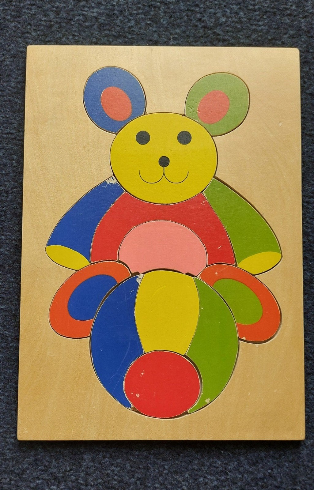 houten legpuzzel, Ophalen of Verzenden, Minder dan 10 stukjes, 6 maanden tot 2 jaar