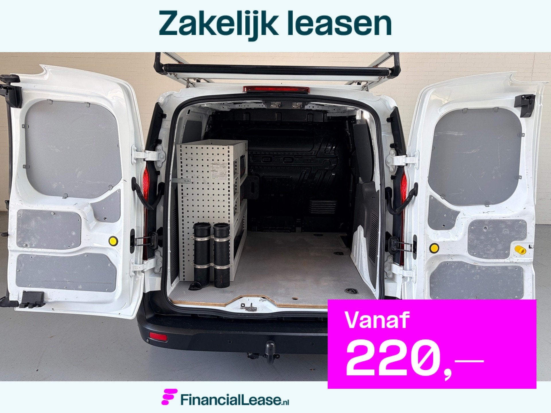 Ford Transit Connect Automaat 1.5 EcoBlue 100PK L1H1 Trend 3, 1350 kg, Stof, Gebruikt, 4 cilinders