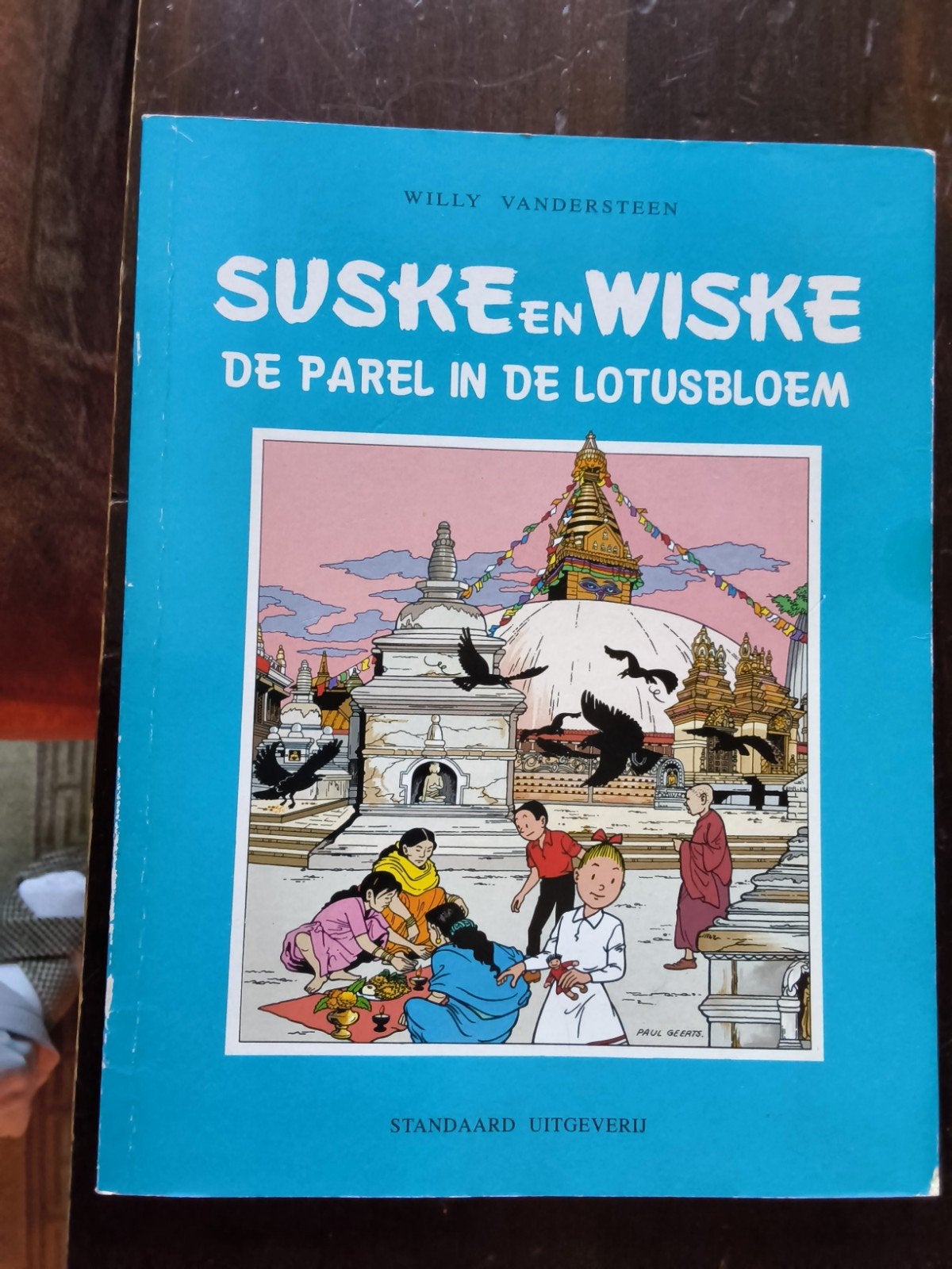 SUSKE EN WISKE DE PAREL IN DE LOTUSBLOEM BLAUW, Boeken, Eén stripboek, Ophalen of Verzenden