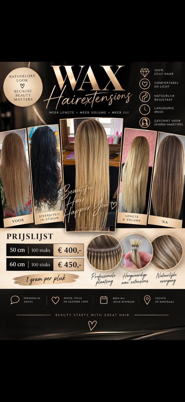 Hairextensions, Ophalen of Verzenden