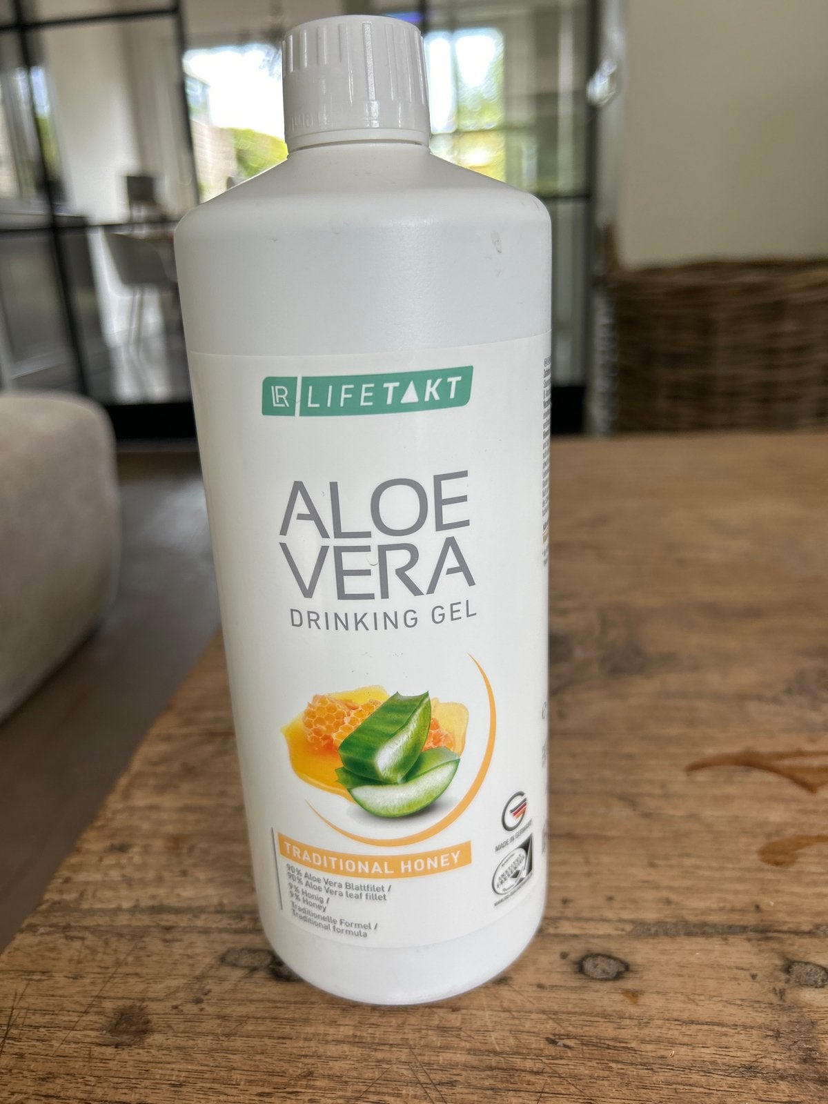 LR LIFETAKT Aloe Vera Drinking Gel Traditionele Honing, Ophalen of Verzenden, Nieuw, Poeder of Drank