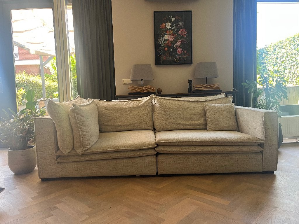 Pien bank van Eijerkamp, Huis en Inrichting, Ophalen, Gebruikt, 100 tot 125 cm, Hoekbank