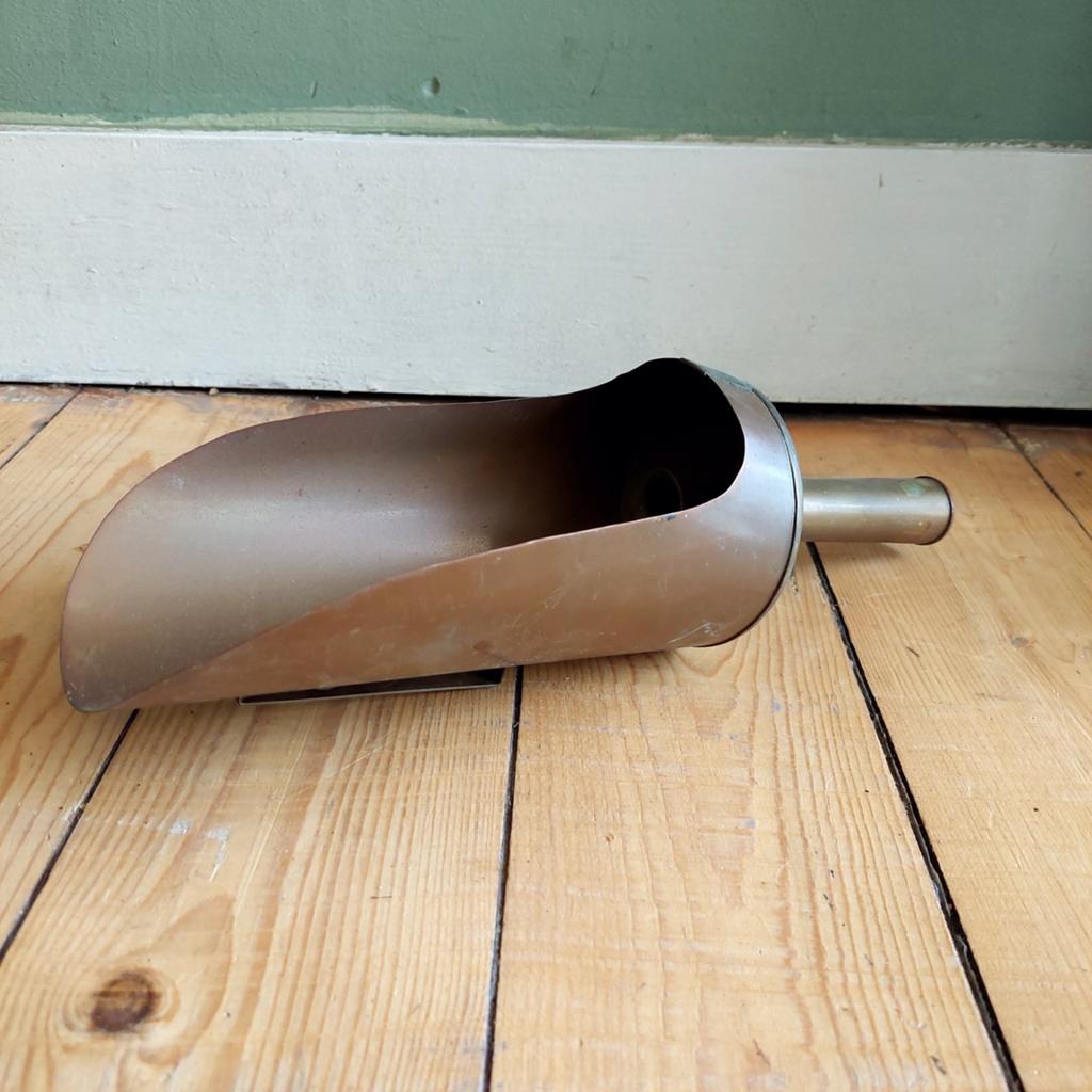 Lucky Vintage Antieke grutters schep - decoratie keuken, Ophalen of Verzenden