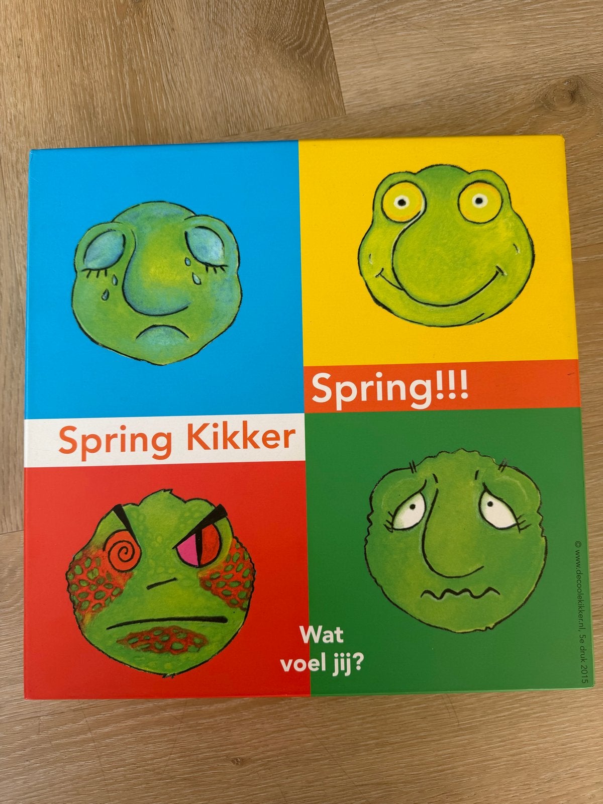 Spring Kikker: Wat voel jij? - Emotie spel voor kinderen, Ophalen of Verzenden, Zo goed als nieuw