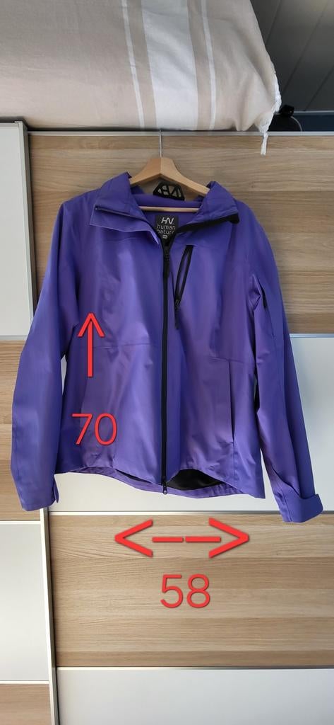 Zomerjas, Kleding | Dames, Jassen | Zomer, Ophalen of Verzenden, Zo goed als nieuw, Maat 46/48 (XL) of groter, Paars
