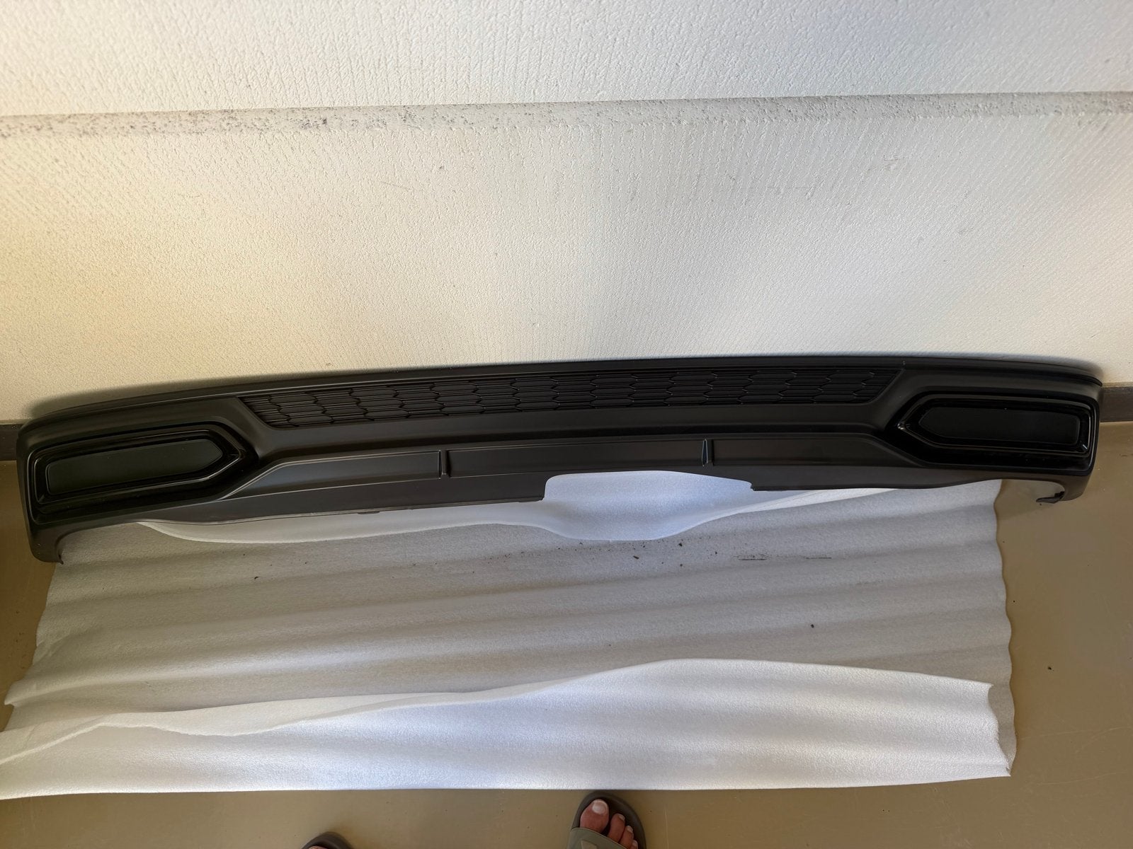 Audi A6 C8 Achter Diffuser - Sportieve Upgrade, Nieuw, Achter, Bumper, Audi
