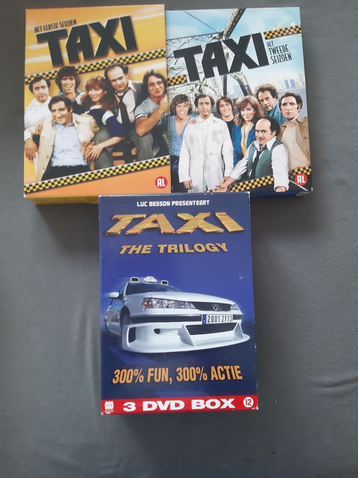 Taxi: De Complete Serie + The Trilogy DVD Boxset, Cd's en Dvd's, Gebruikt, Seizoen 1, Ophalen of Verzenden, Actie en Avontuur