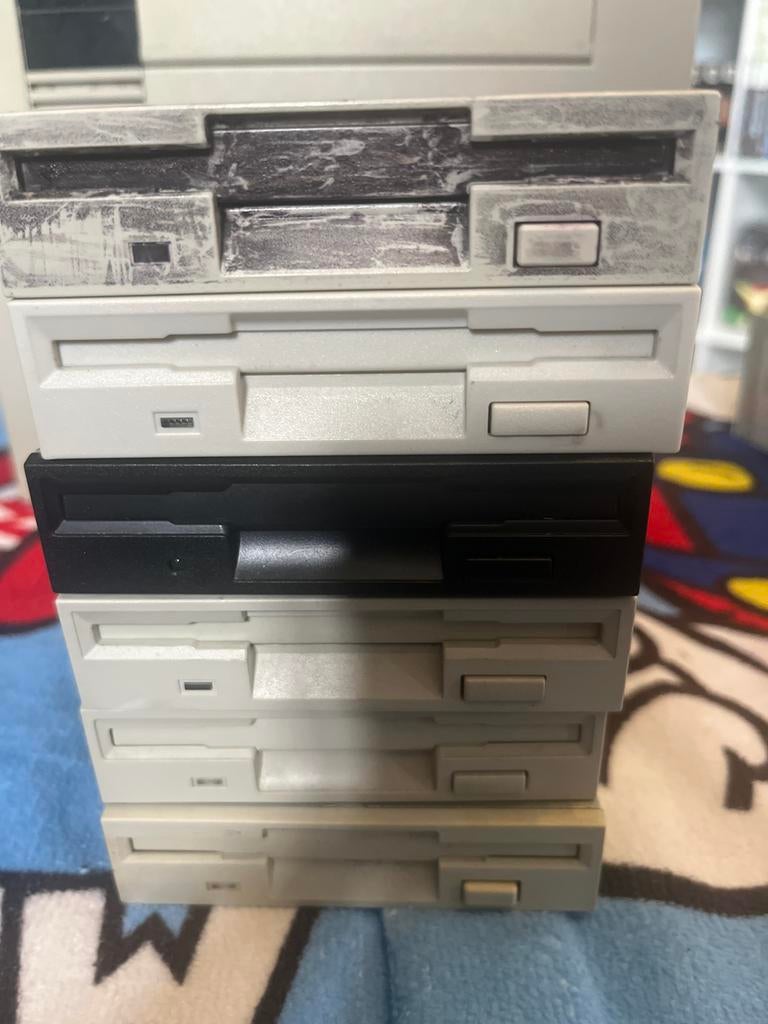 Mitsumi D359M3D Floppy Disk Drives (5 stuks), Ophalen of Verzenden, Zo goed als nieuw