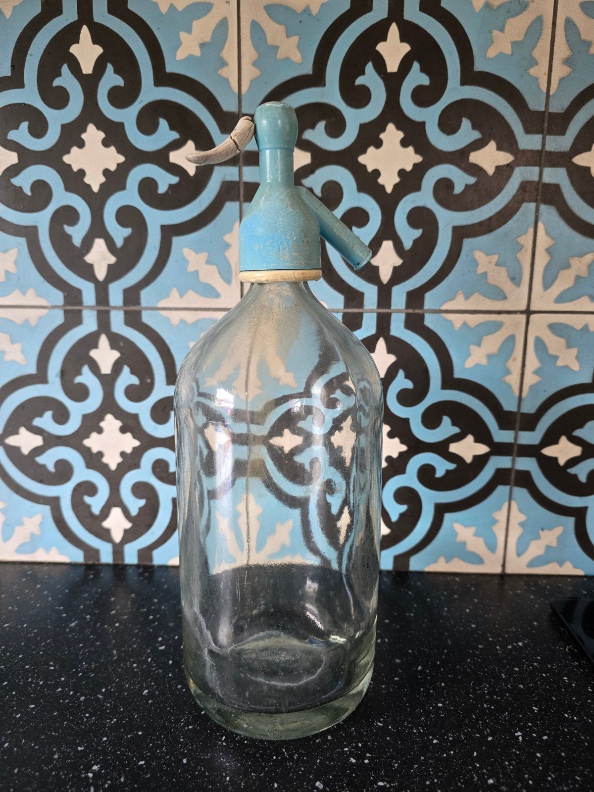 Brocante spuitfles schuurvondst, Ophalen of Verzenden