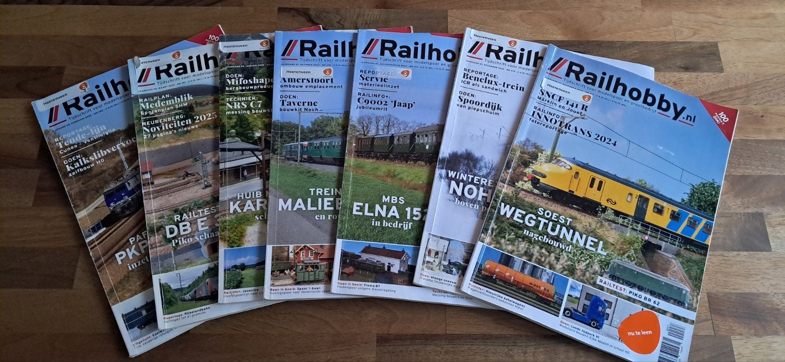 Railhobby magazine, Ophalen, Gelezen