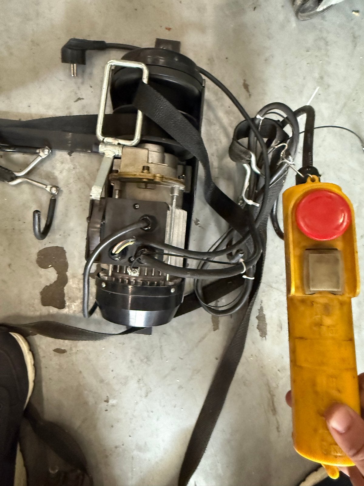 Elektrische takel met afstandsbediening, Ophalen of Verzenden