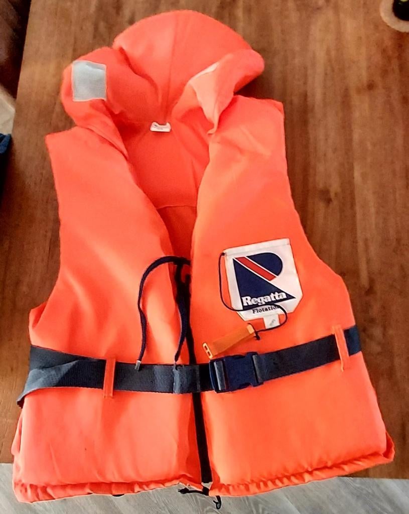 Zwemvest 60 tot 70 kilo, Watersport en Boten, Ophalen, Gebruikt, Dame of Heer, Reddingsvest of Zwemvest