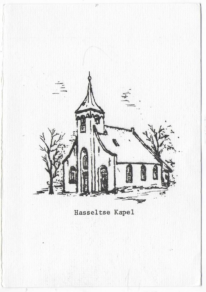 Hasselt Kapel Ongelopen  Ansichtkaart (B7979), Ophalen of Verzenden, Voor 1920, Ongelopen