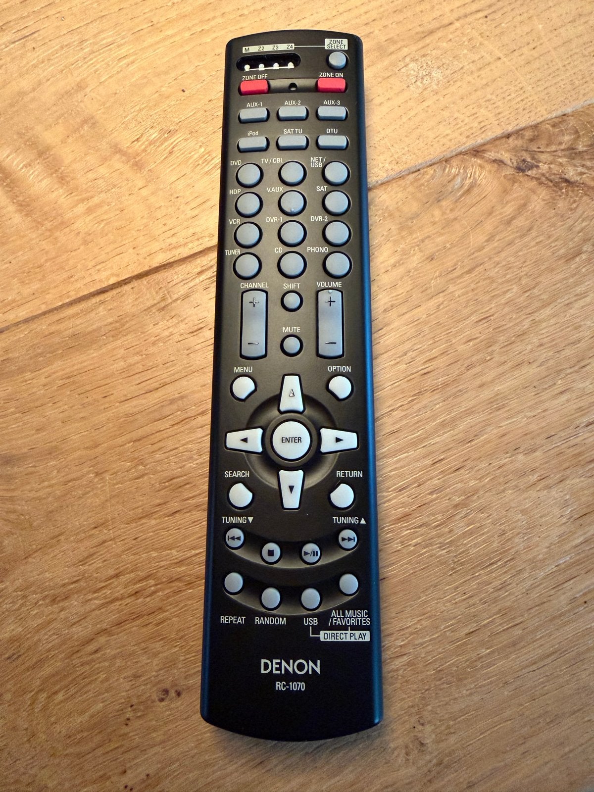 Denon RC-1070 Afstandsbediening voor Receiver/Versterker, Ophalen of Verzenden, Nieuw, Origineel, Receiver of Versterker
