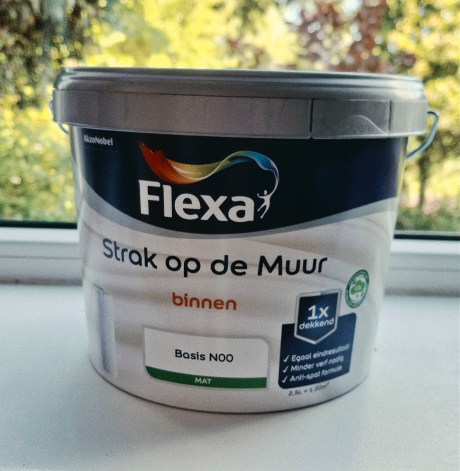 Muurverf, Ophalen, Nieuw