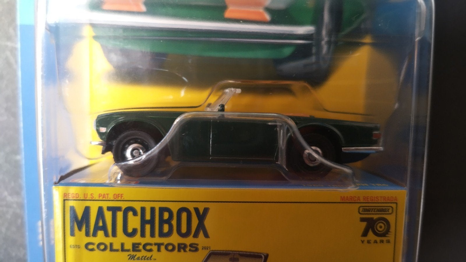 Triumph Tr6 1969 1:64 3inch Matchbox Collectors Pol, Auto, Verzenden, ., Nieuw