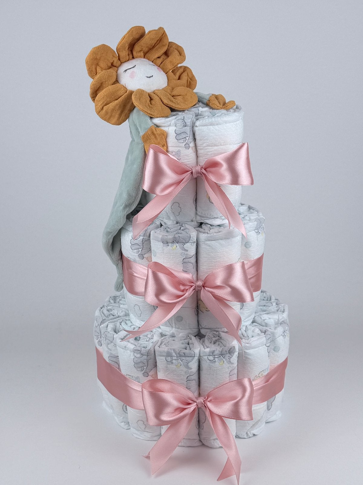 Luiertaart meisje happy horse tut fleur dp roze, Kinderen en Baby's, Ophalen of Verzenden, Nieuw, Kraamcadeau