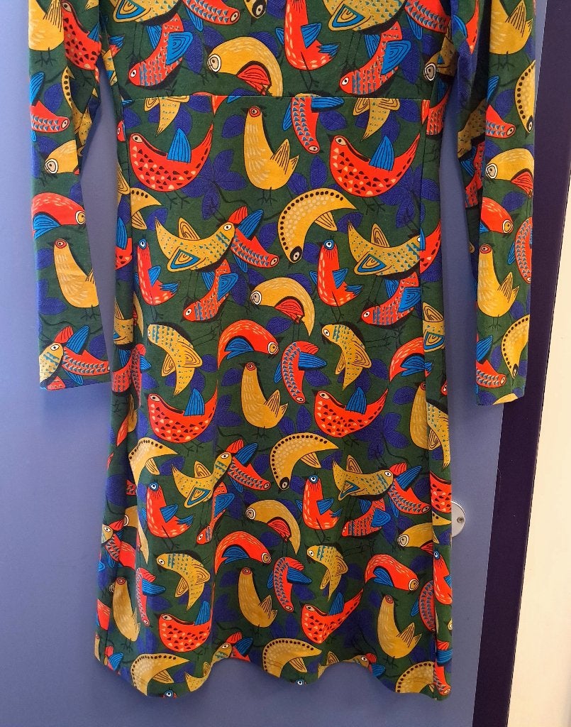Bakery Ladies groen / okergeel / blauw + vogels mt S 39734, Kleding | Dames, Bakery Ladies, ., Ophalen of Verzenden, Bakery Ladies