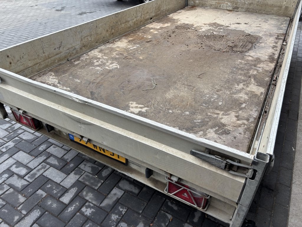 Hapert Plateauwagen aanhanger aanhangwagen tandemasser 4 x 2, Gebruikt