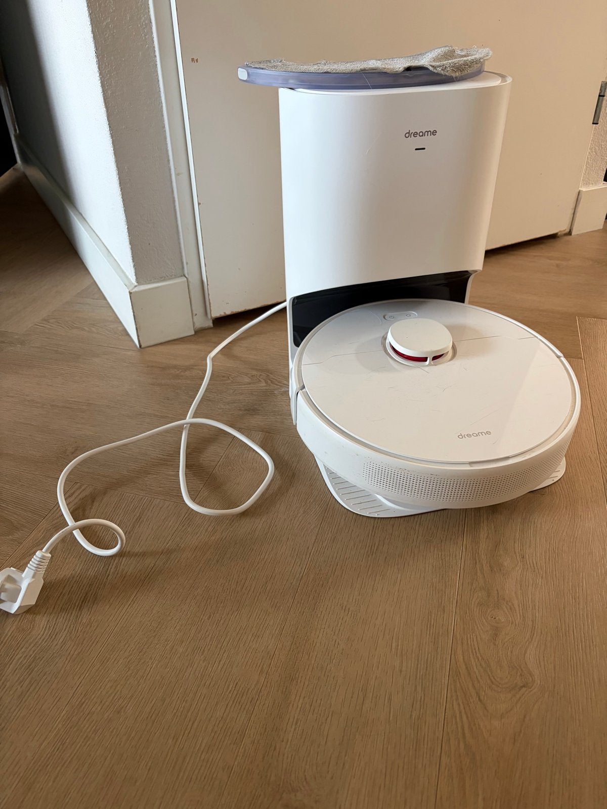 Dreame  D10 plus 400 ml Robotstofzuiger met Dweilfunctie, Ophalen, Dreame, Automatisch legen, Zo goed als nieuw