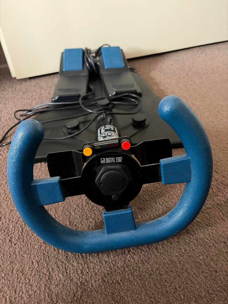 F1 SIM Racing Simulator Compact Stuurwiel met Pedalen, Ophalen of Verzenden, Overige merken, Gebruikt
