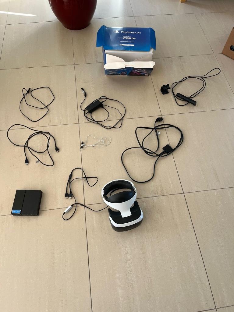 Playstation Sony VR set/ bril zgan, Ophalen of Verzenden, Zo goed als nieuw, VR-bril, Sony PlayStation