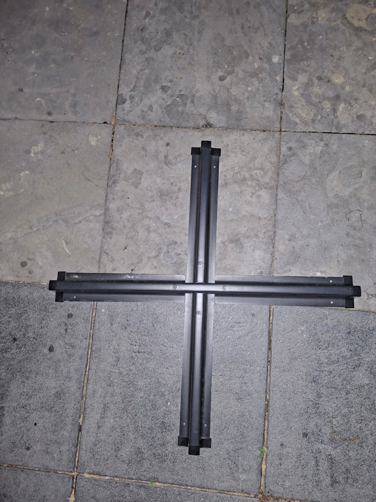 Kruis parasol voet antraciet, Ophalen, Nieuw, Minder dan 1 meter, Parasolvoet