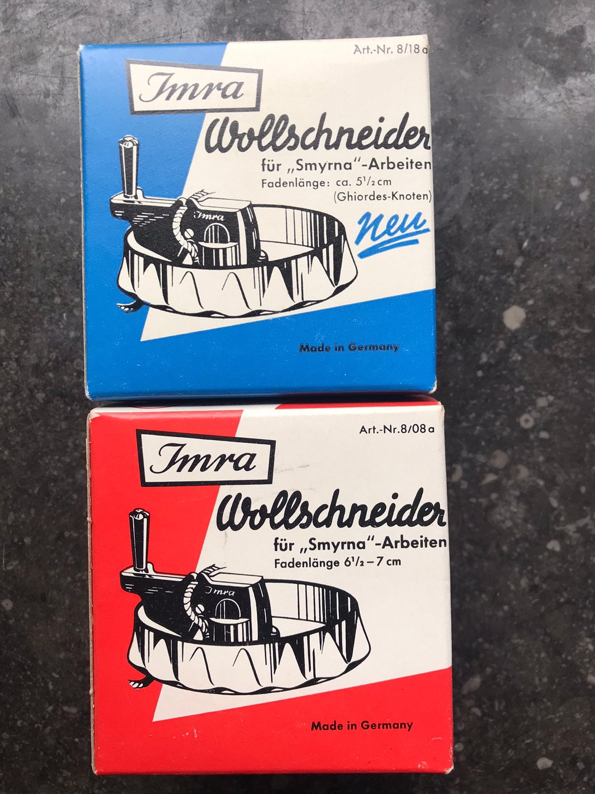 Vintage Imra wolsnijder voor Smyrna, Hobby en Vrije tijd, Overige Hobby en Vrije tijd, Ophalen of Verzenden, Nieuw